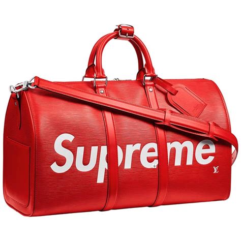 supreme louis vuitton duffle bag retail price|cartera louis vuitton supreme original.